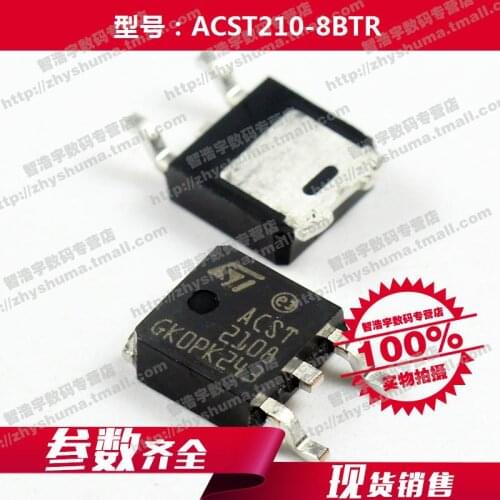 100% new origina ACST210-8BTR two-way SCR 210 D-Pak ACST210 ACST210-8B Free shipping best match mxrsdf