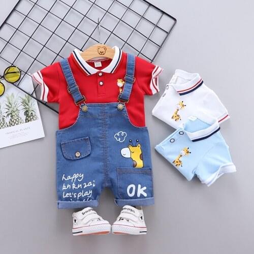 0-4 Years Summer Boy Clothing Set 2021 New Casual Fashion Active Sport T-shirt+ Pant Kid Children Baby Toddler Boy Clothing