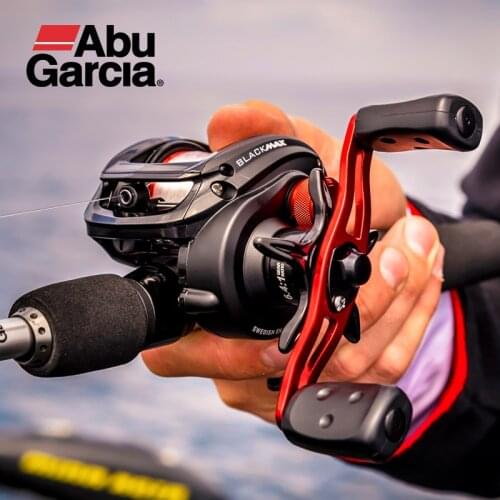 Abu Garcia Black Max3 BMAX3 /MAX4 X Right Left Hand Baitcasting Fishing Reel 5BB 6.4:1 Saltwater Fresh Water Fishing Reel