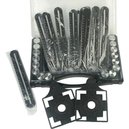 12 Folding Ruler Aluminum Alloy Tile Opening Locator Mud Tile Shop Paste Floor Tile Glass Universal Hole Punch Hand Tool