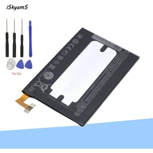 ISkyamS 1x 2840mAh B0PGE100/BOPGE100 Replacement Battery For HTC One M9 M9+ M9W One M9 Plus M9pt Hima Ultra 0PJA10 0PJA13 +Tool