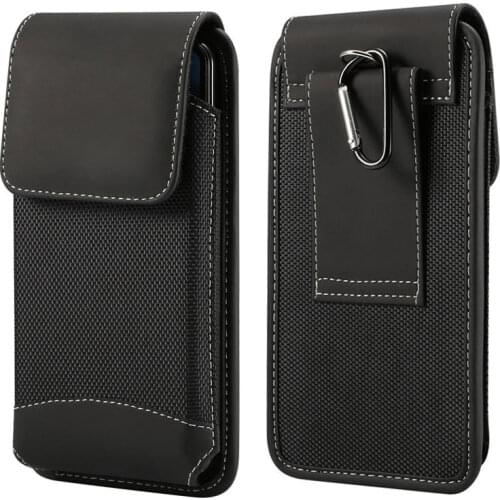 Universal 4.7-7.2'' Mobile Phone Waist Bag for iPhone 11 12 pro XR X XS Max 6 7 8 Plus Belt Clip Phone Cover for Xiaomi Huawei