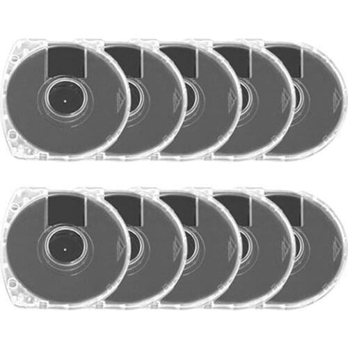 10pcs Replacement UMD Game Cases Clear Case Box For Sony PSP 1000/2000/3000