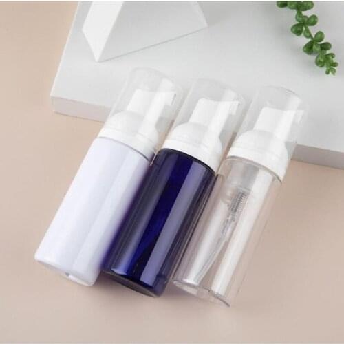 100pcs 30ml 60ml Plastic Foam Pump Bottle Empty Face Eyelashes Cosmetic Bottle Cleaner Soap Dispenser Foam Bottle