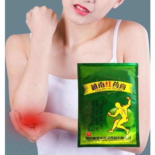 8Pcs/Bag Herbal Medical Vietnam Red Tiger Pain Relief Patch is a very good body Pain massager to Relief Rheumatism Arthritis Joi