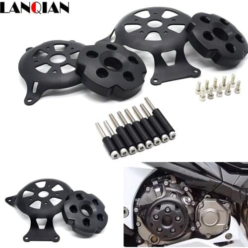 Motorcycle accessories Engine Stator Cover Guard For Kawasaki Z800 Z 800 2013 2014 2015 2016 motor protector Z800 logo
