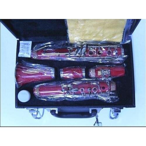 B the clarinet clarinet instrument (rose red) B 17 key clarinet