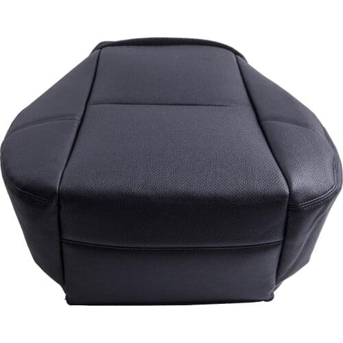 Fit 07-09 For Cadillac Escalade 2WD Driver bottom Perforated Leather Seat Cover Black