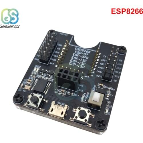 ESP8266 ESP-WROOM-32 ESP32-WROVER Development Board Test Burning Fixture Tool Downloader for ESP-12F ESP-07S ESP-12S