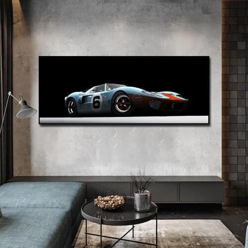 Classic Muscle Car Posters Ford Mustang Shelby Ford Canvas Painting Scandinavian Wall Art Picture For Living Room Home Decor