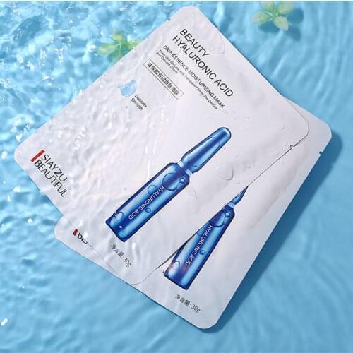 Hyaluronic Acid Deep Replenishment Facial Mask Moisturizing Hydration Face Rejuvenating Skin Care Products 1 Pcs