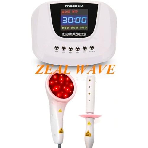 Multifunctional Low Laser Therapy Device Gynecological Inflammation Mastitis Ulcer Physiotherapy Device Phototherapy Device