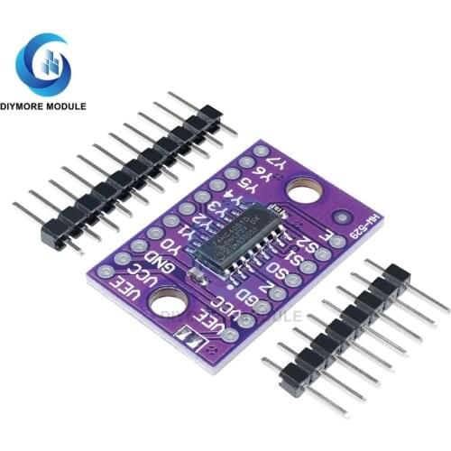 74HC4051 CJMCU-4051 8 Channel Analog Multiplexer Selector Module Digital Control Distributor Resolver For Arduino Development