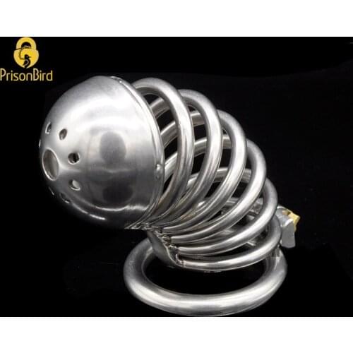 Penis Captivity Stainless Steel Male Chastity Device,Cock Cages,Virginity Lock,Chastity Belt,Penis Ring,Penis Lock,Cock RingA223