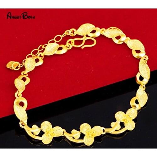 New Geometric Fashion Woman Charm Bracelet Arabian African Bride Wedding Gold Luxury Jewelry Accessories Wholesale