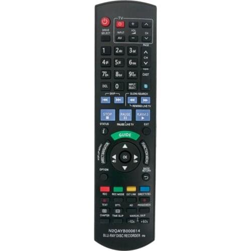 New N2QAYB000614 Replaced Remote Control fit for PANASONIC Blu-Ray DVD RECORDER