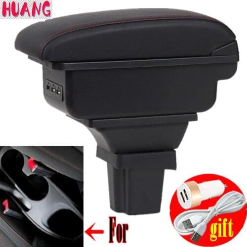 Centre Console Storage Prisma armrest Box For chevrolet onix Armrest Arm Rest Rotatable cobalt Car accessories