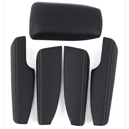 Car door armrest leather cover armrest cover for toyota corolla 2013 2014 2015 2016 2017 2018 E170