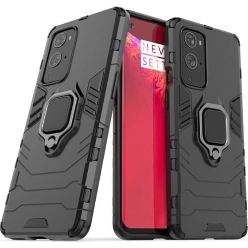 Shockproof Bumper For OnePlus 9 Pro Case For OnePlus 9 8 8T 7T Cover Armor PC Silicone Protective Phone Cover For OnePlus 9 Pro