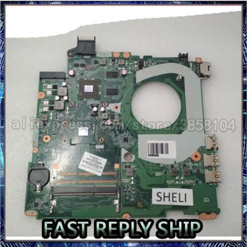 SHELI For HP 15 17 Motherboard with N3540 cpu DAY12EMB6C0 787516-501 787516-001