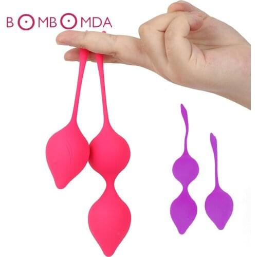 Silicone Smart Vaginal Ball Kegel Ben Wa Ball Vaginal Tight Exercise Machine Massager Vaginal Ball Sex Toys for Women Masturbate