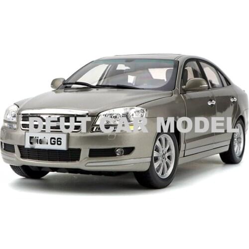 1:18 Alloy Pull Back Toy Vehicles Chery Riich G6 Car Model Of Childrens Toy Car Original Authorized Authentic Toys