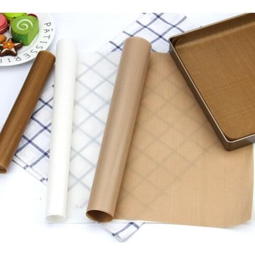 10Pcs 40*30cm Fiberglass Cloth Pastry Baking Oilpaper High Temperature Thick Oven Resistant Oilcloth Pad Kitchen Baking Tools