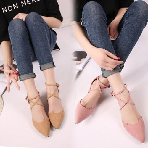 2021 New Fashion Casual Point Toe Buckle Strap Square Heel Sandals Med Heel Shoes Female Sexy Party Sandals Womens Shoes