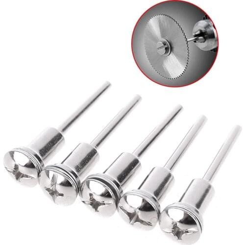 5Pcs 1/8 Inch 3.17mm High Speed Steel Shank 5.8mm Screw Mandrels
