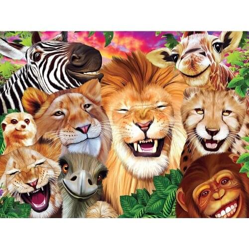 Diamond Embroidery Lion Full Square Round Diamond Painting Animal 5D DIY Zoo Picture Rhinestones Mosaic Art Home Decor