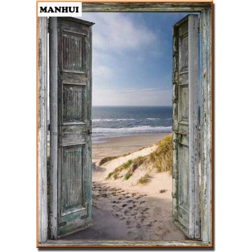 Diamond Embroidery Diy Diamond Painting Cross Stitch Kits Diamond Mosaic Door Full Square Diamond Embroidery M17