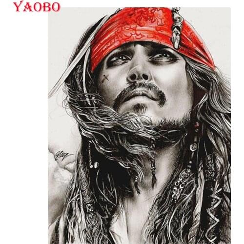 Pirates of the Caribbean diamond painting full square round 5d diy Diamond embroidery diamond mosaic painting rhinestones