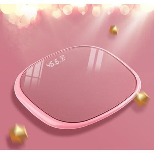Household Weighing Scales Toughened Glass LED Digital Bathroom Scales Floor Body Scale Smart Electronic ​Weight Scales