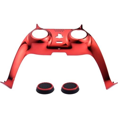 DIY Gamepad Decorative Strip For PS5 Controller Replacement Glossy Plating Color Decoration Cover For DualSense Game Controller