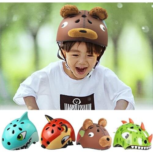 Kid Bicycle Helmet Cartoon Skating Child Cycling Riding Kids Bicycle Helmets Outdoor Cycling Equipment
