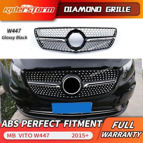 For mercedez benz Vito Grill Diamond Grille Racing grille Vito front grille