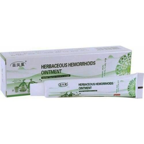 20g Hemorrhoids Ointment Plant Herbal Materials Powerful Hemorrhoids Cream Internal Hemorrhoids Piles External Anal Women Men
