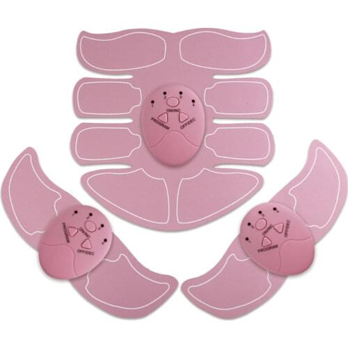 New Smart EMS Muscle Stimulator ABS Abdominal Muscle Toner Body Fitness Shaping Massage Patch Sliming Trainer Exerciser Unisex