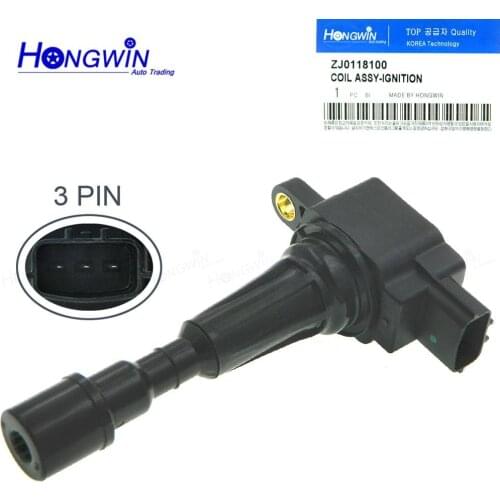 ZJ01-18-100 ZJ01-18-100A Ignition Coil For Nissan Frontier 2.5L Suzuki Equator 2.5L Mazda 2 3 ZJ0118100 ZJ0118100A U5143 AIC4051