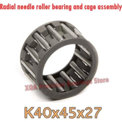 10PCS/LOT K404527 Radial needle roller bearing and cage assembly 40*45*27 mm K40x45x27 19241/40