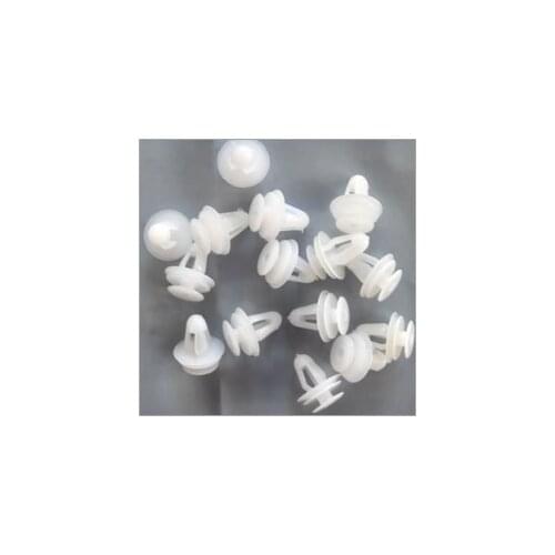 50pcs/lot Universal Car Trim Buckle Door Panel Retainers Clamp PVC Plastic Buckle Snap Car Door Clip Interior