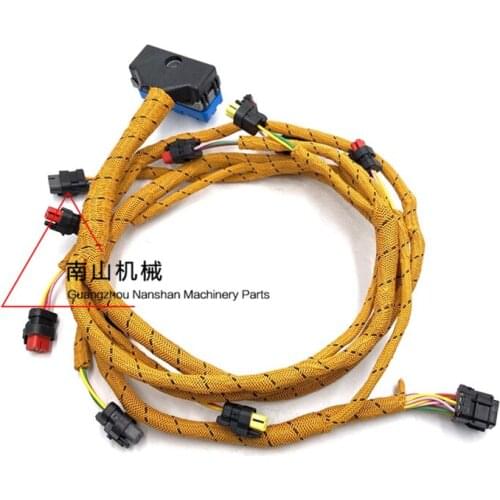 Free shipping for Carter E320D / 320DL/ 323DPerkins c6.4 / c6.6 engine harness plug butt plug excavator wring