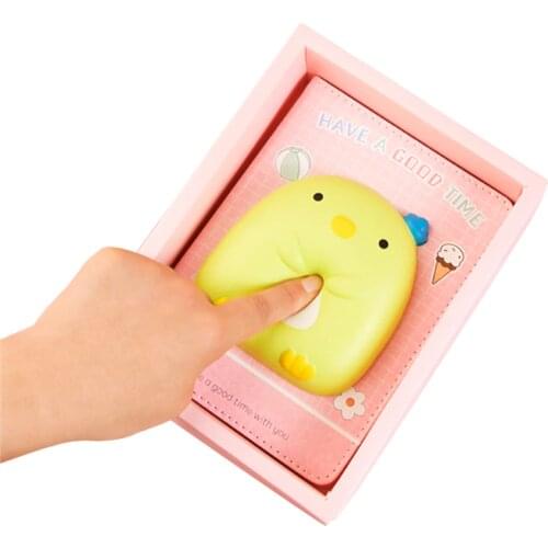 3D Decompression Notebook Soft Student Diary Cute Super Cute Girl Notepad Stationery