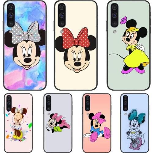 Lalaland Minnie Mouse Phone cover hull For SamSung Galaxy S8 S9 S10E S20 S21 S5 S30 Plus S20 fe 5G Lite Ultra black soft case