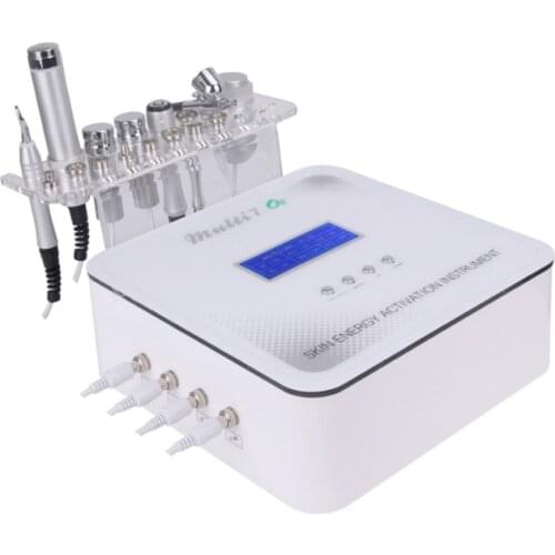 Professional salon use Facial Rf Cooling Dermabrasion Mesotherapy device Micro Current Facial machine