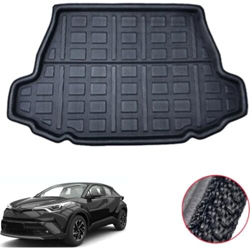 Car Rear Trunk Mat Pad Carpet For Toyota C-HR CHR 2018 2019 2020 Auto Car Accessory