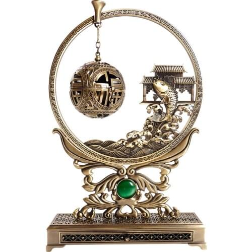 Backflow Incense Burner Line Copper Plate Agarwood Sandalwood Incense Burner Suporte De Incenso Living Room Zen Decor I60B