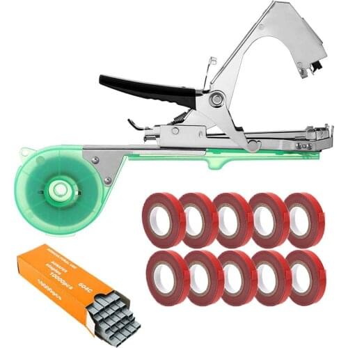 Plant Tying Machine Durable Convenient Tapener Tool Plant Agriculture Tape Tool Manganese Steel For Fruit Flower Vegetable