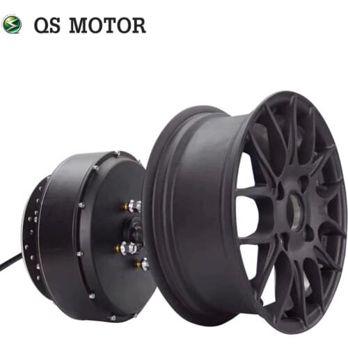72V60KPH QS Single shaft 2.0kW V4 12*5.0inch E-Scooter BLDC in-wheel hub motor