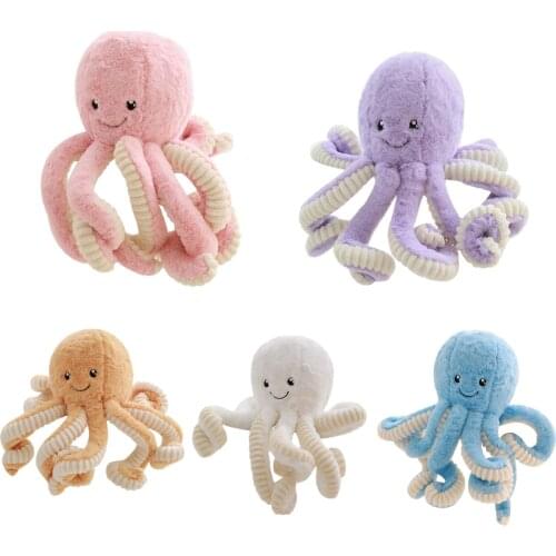 Octopus Stuffed Plush Toys Soft cute animal kawaii Room decor plushie Toys For Baby Kids Birthday Children Gifts brinquedos